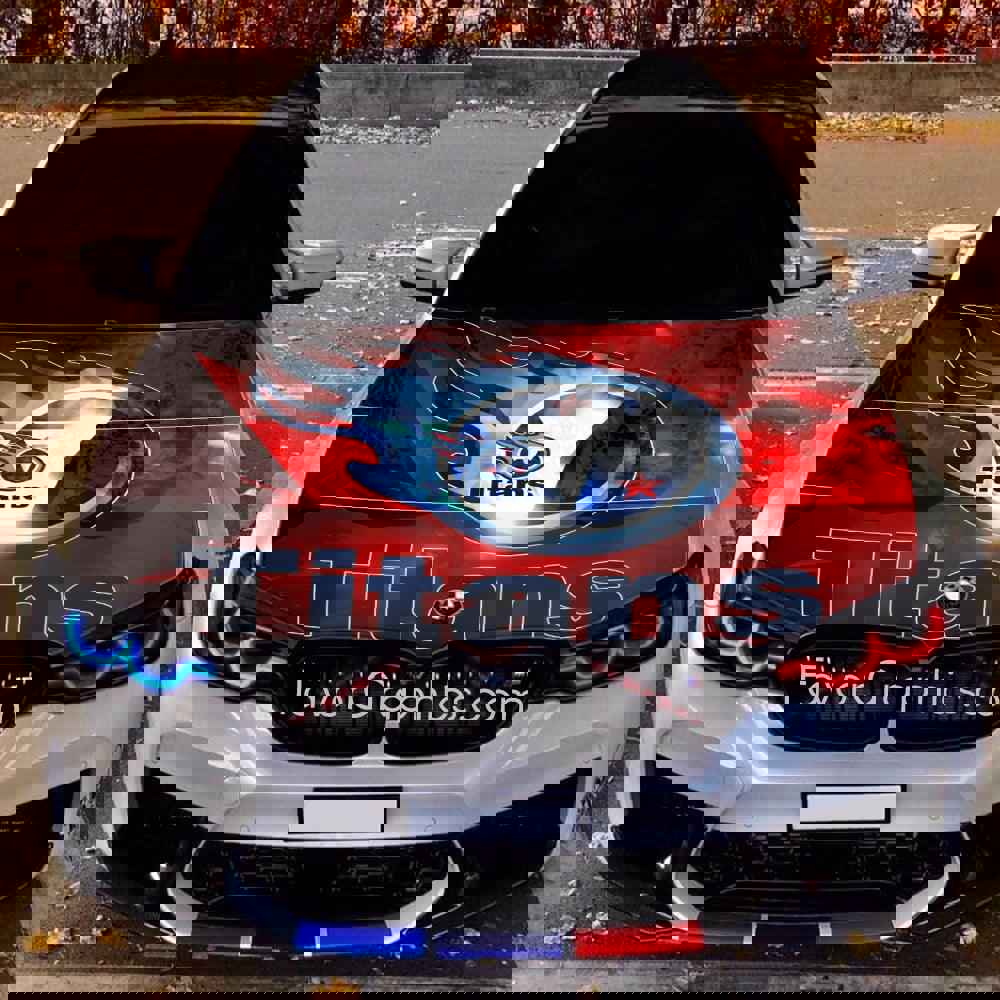 Tennessee Titans Itasha Car Vinyl Hood Wrap Decal Sticker