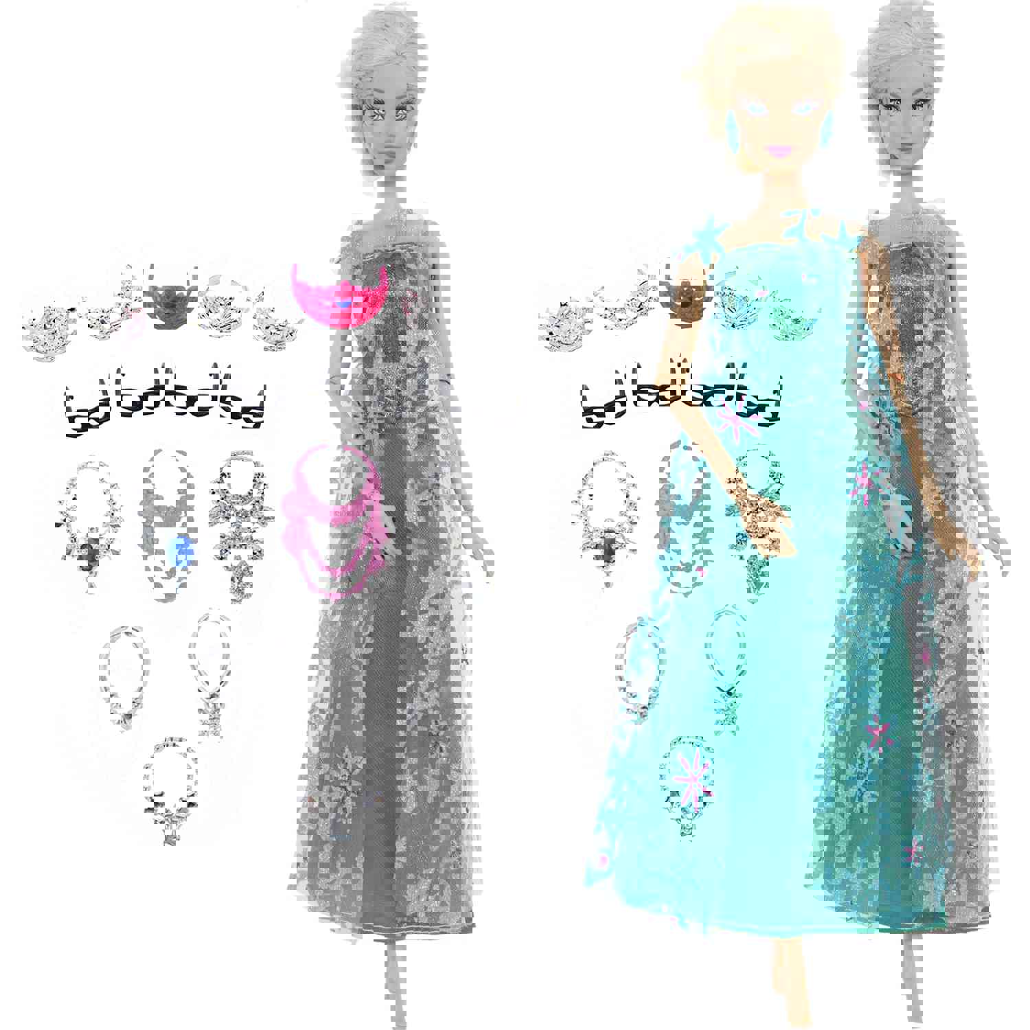 Sleeping Beauty 30cm Doll Dress Apparel