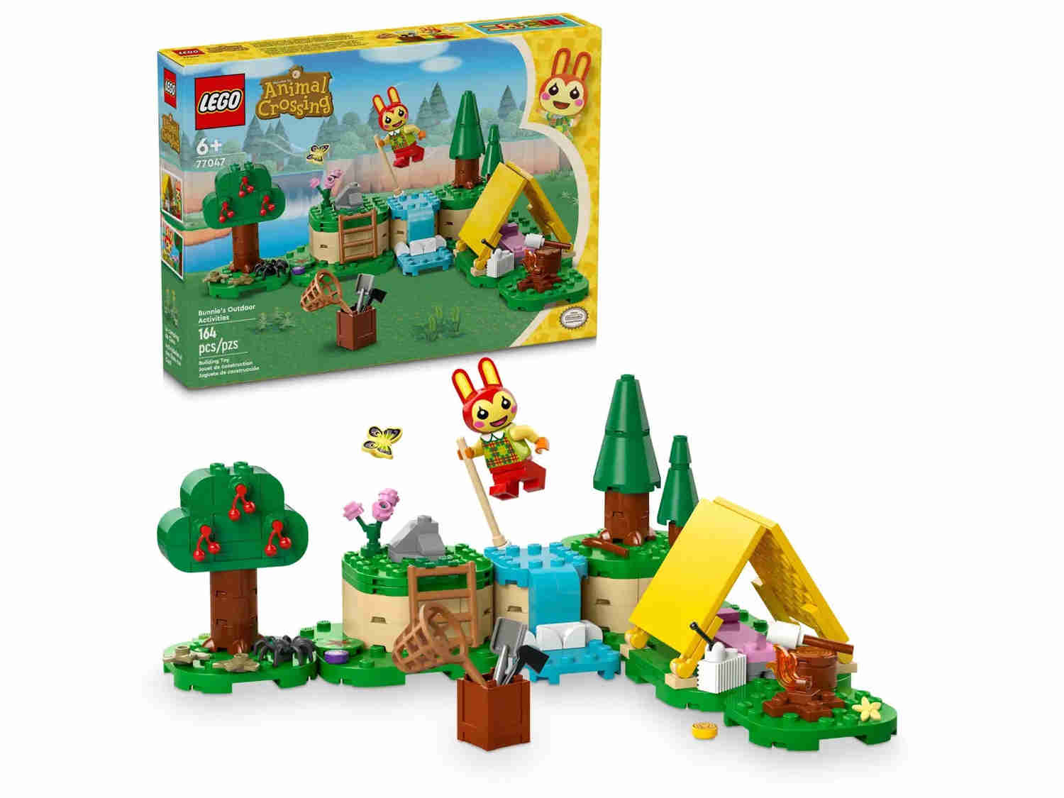 Bunnie's Outdoor Activities - Animal Crossing™ Creative Toy for Kids