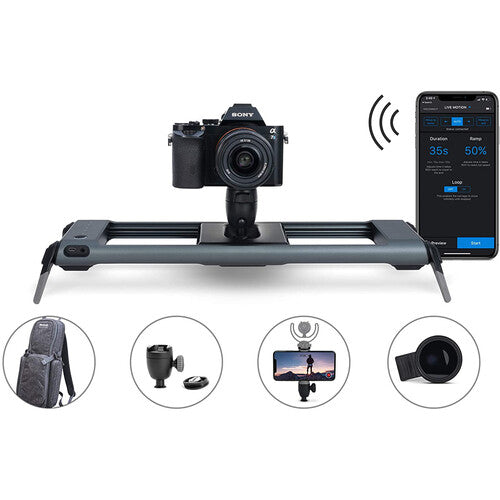 Rhino Camera Gear ROV PRO Everyday 8 Motorized Slider & Backpack Bundle