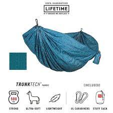 Trunk Tech Double Hammock - Ultra-Light & Durable for Outdoor Adventures