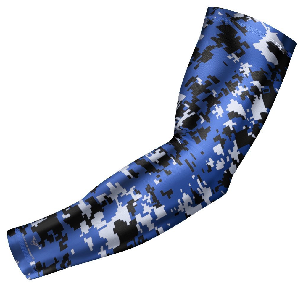 Bucwild Sports Compression Arm Sleeve - Youth & Adult Sizes for Baseball, Football, Basketball