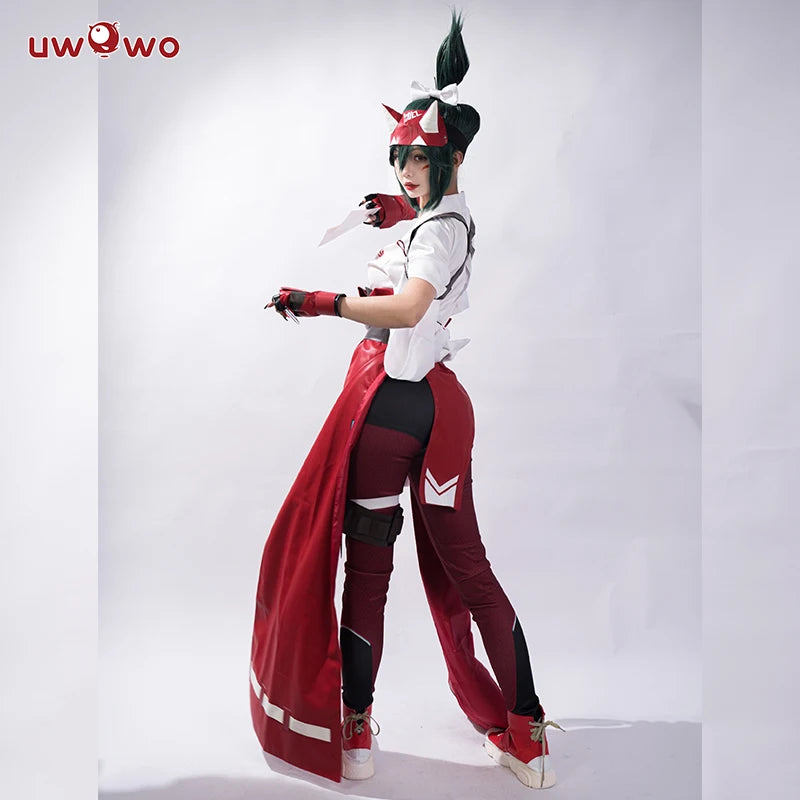 UWOWO Game Kiriko Cosplay Costume Full Set - Unisex Role Play Outfit for Halloween