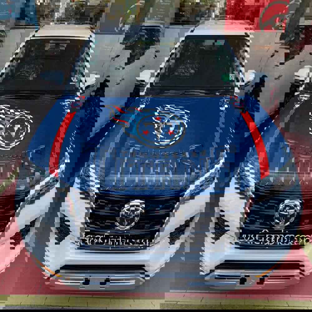 Tennessee Titans Itasha Car Vinyl Hood Wrap Decal Sticker