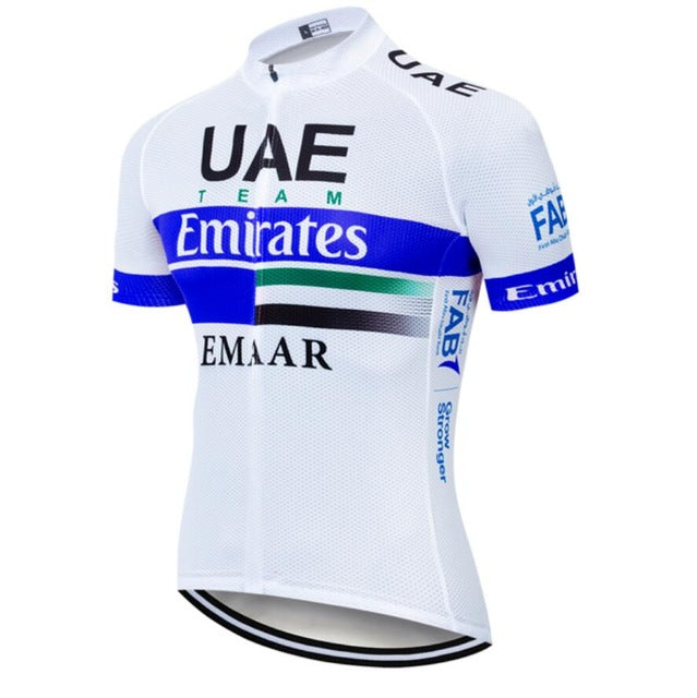 Team UAE Cycling Jersey Set - Quick-Dry, Breathable, and Comfortable for Men