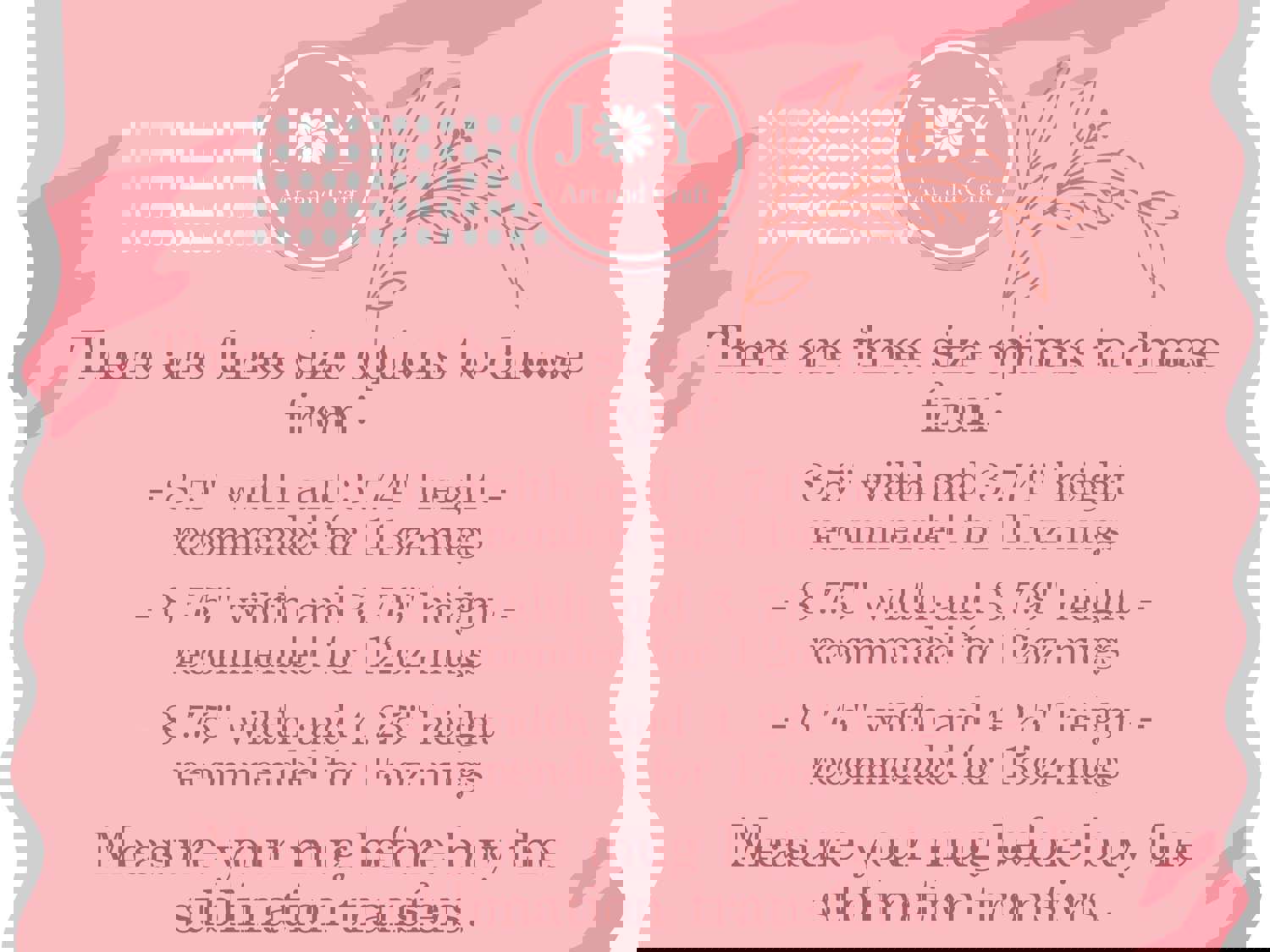 3D Pink Flowers Sublimation Transfer Sheet for Mugs - Ready to Press (11 oz, 12 oz, 15 oz)