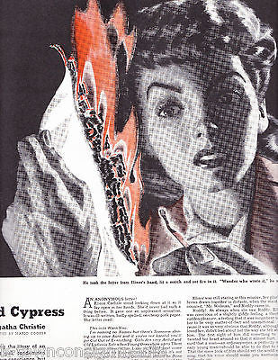 Agatha Christie Police Clay Ewing Cover Art Antique Colliers Magazine 1938