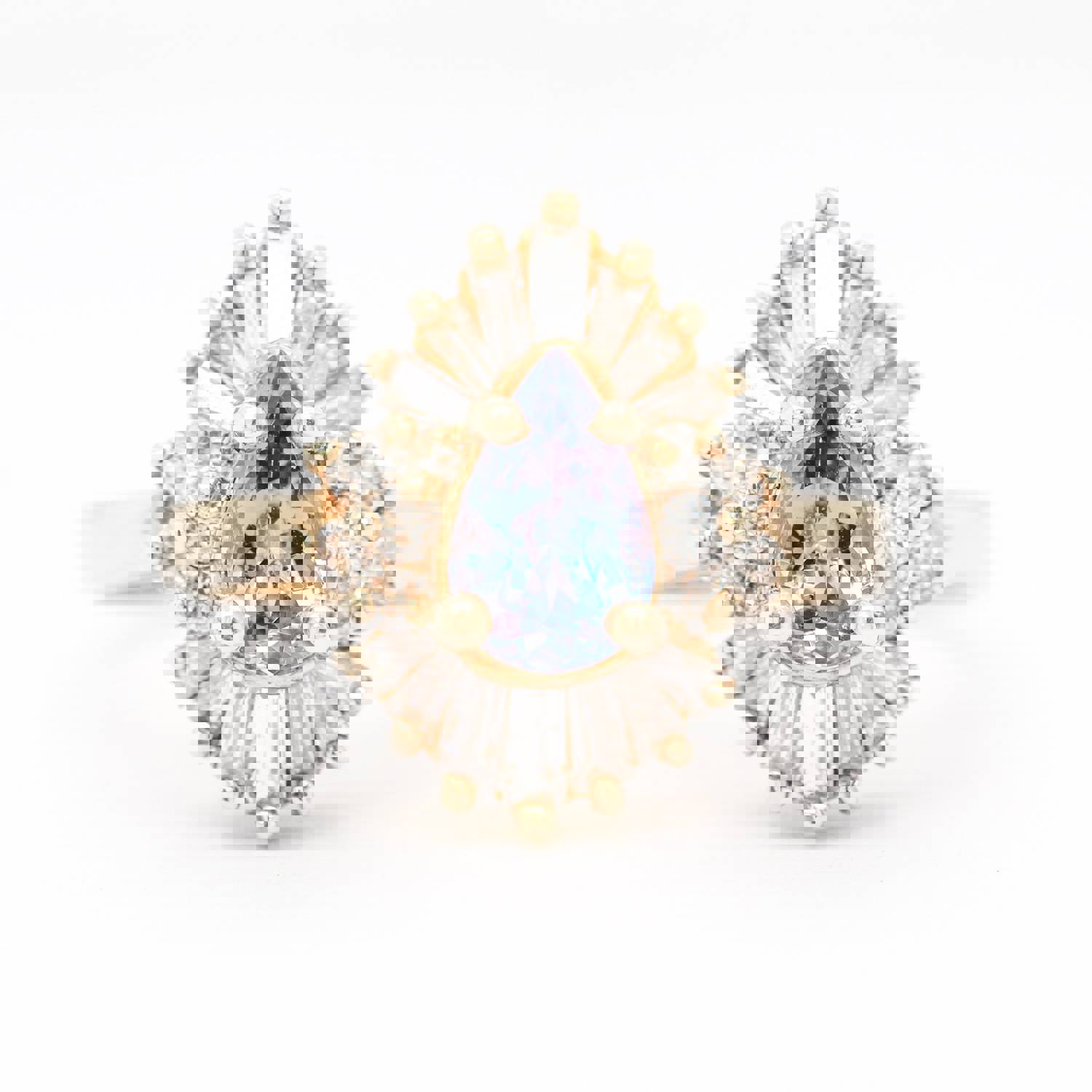 14KY .75 CT Tanzanite and Diamond Ring 1.05 CTTW