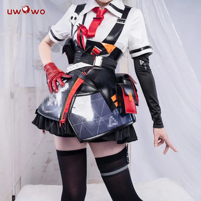 UWOWO Asuka Cosplay Honkai Impact 3rd Asukaa Langleyne Soryuue Game Costume Set