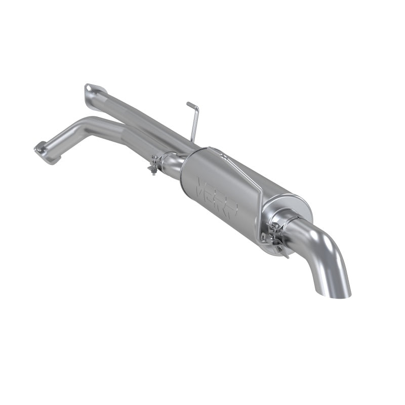 MBRP S5318AL Cat Back Exhaust System Turn Down Single Aluminized Steel For 07-09 Toyota Tundra