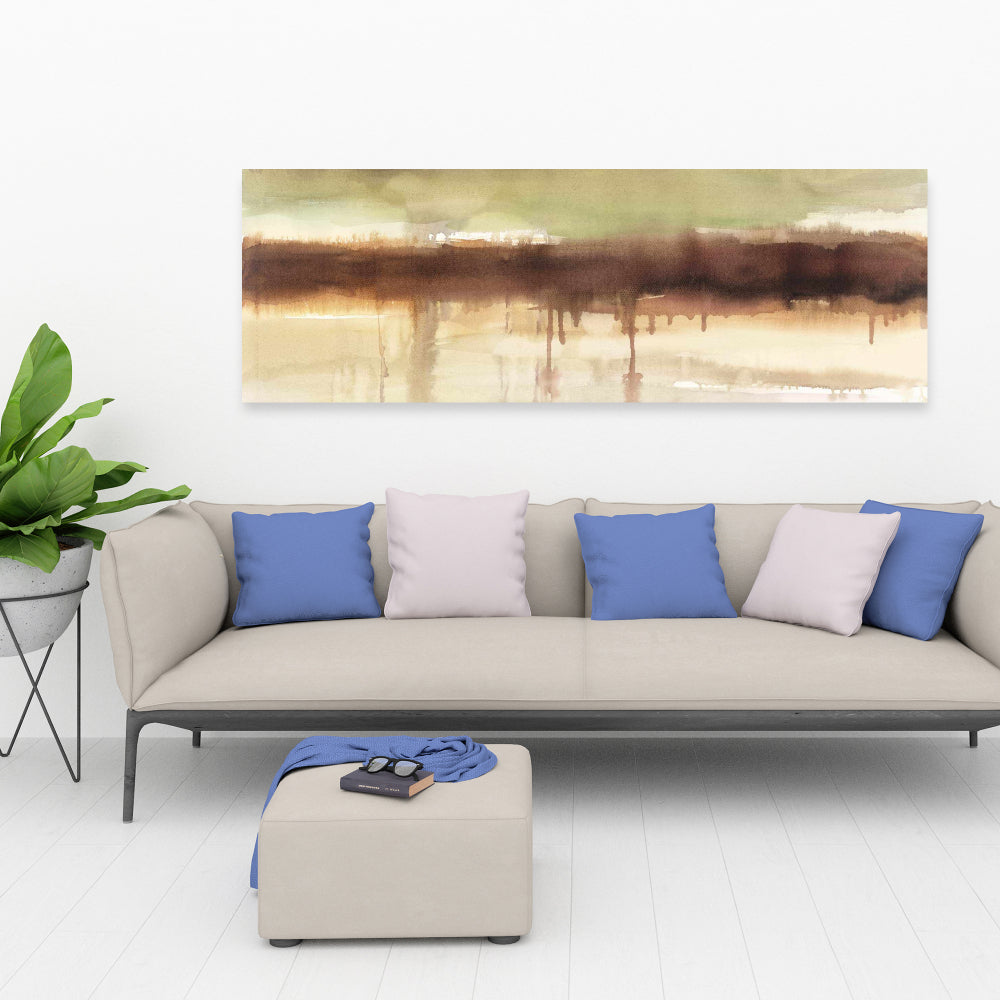 Stripes Fine Art Gallery Wrapped Canvas 16x48