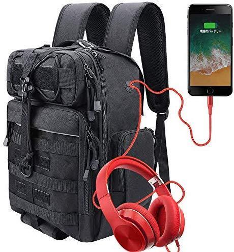 Fyland Tactical Backpack - Military EDC Bug Out Bag with Molle System for Outdoor Adventures