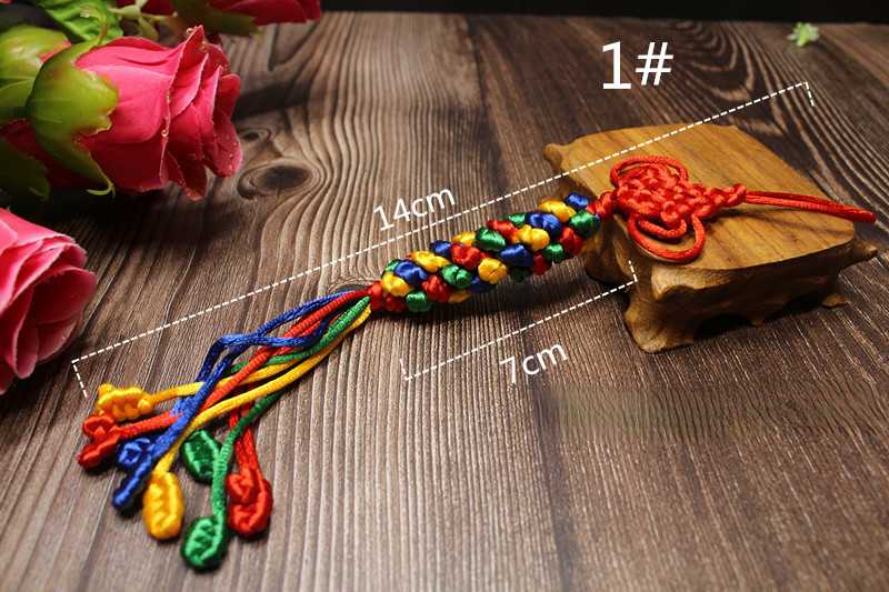 Handmade Tibetan Pineapple Diamond Knot Car Hanging for Home and Wall Decor