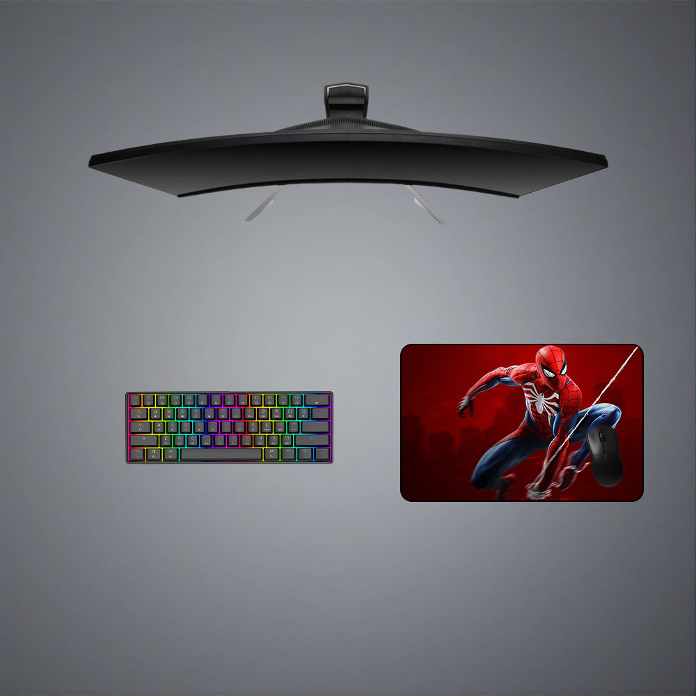 Spiderman Swing Design Gaming Mouse Pad - M-XXL Size for Enhanced Gaming Experience