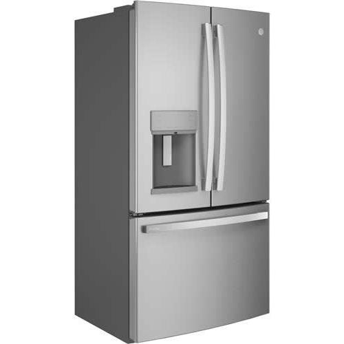 GE Profile 36-inch Counter-Depth French 3-Door Refrigerator with Water and Ice Dispenser
