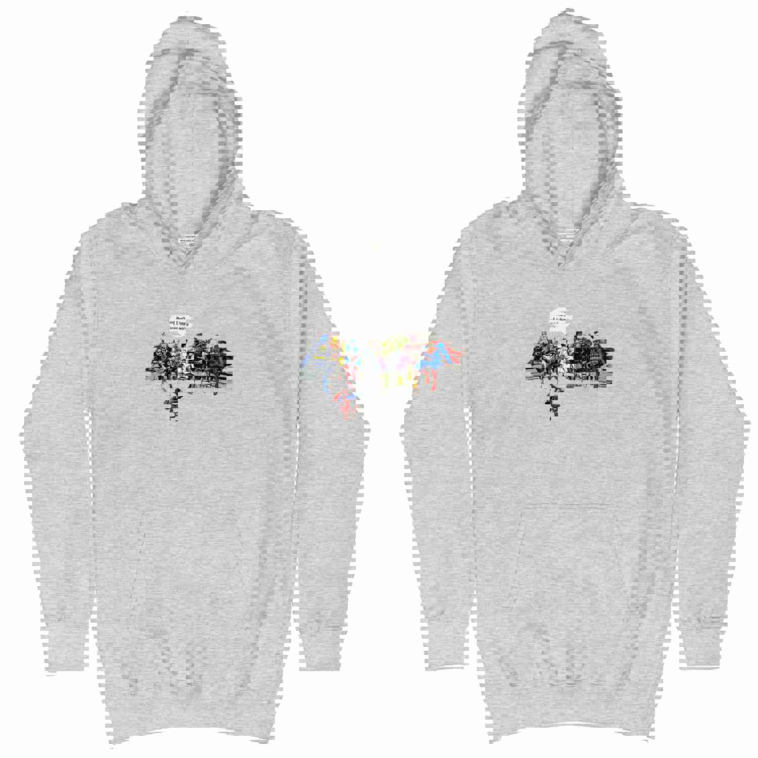 And Thats How I Saved The World Youth Hoodie - Superhero Style with a Spiritual Twist