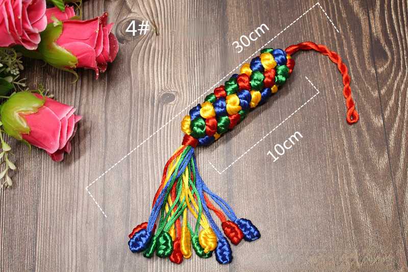 Handmade Tibetan Pineapple Diamond Knot Car Hanging for Home and Wall Decor