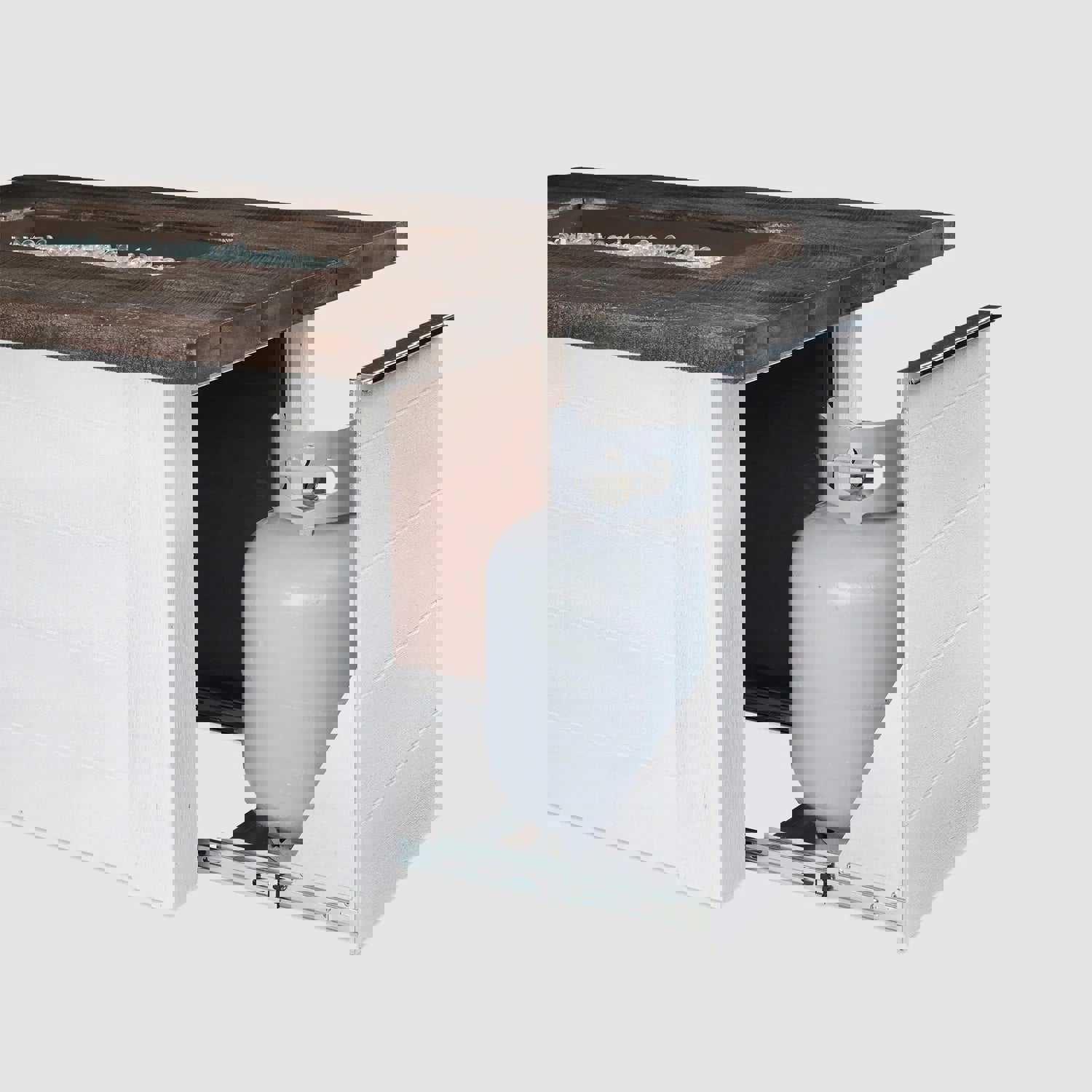 Outdoor Greatroom Co Alcott Rectangular Gas Fire Pit Table