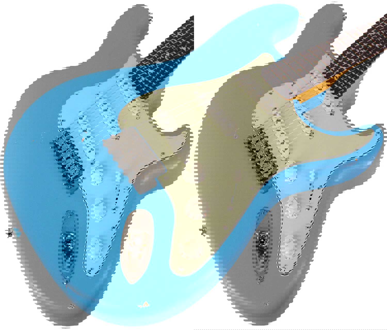 Nash S-63 Guitar, Daphne Blue, Light Aging - Vintage Strat Model with Modern Features