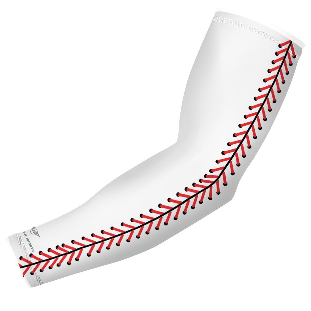 Bucwild Sports Compression Arm Sleeve - Youth & Adult Sizes for Baseball, Football, Basketball