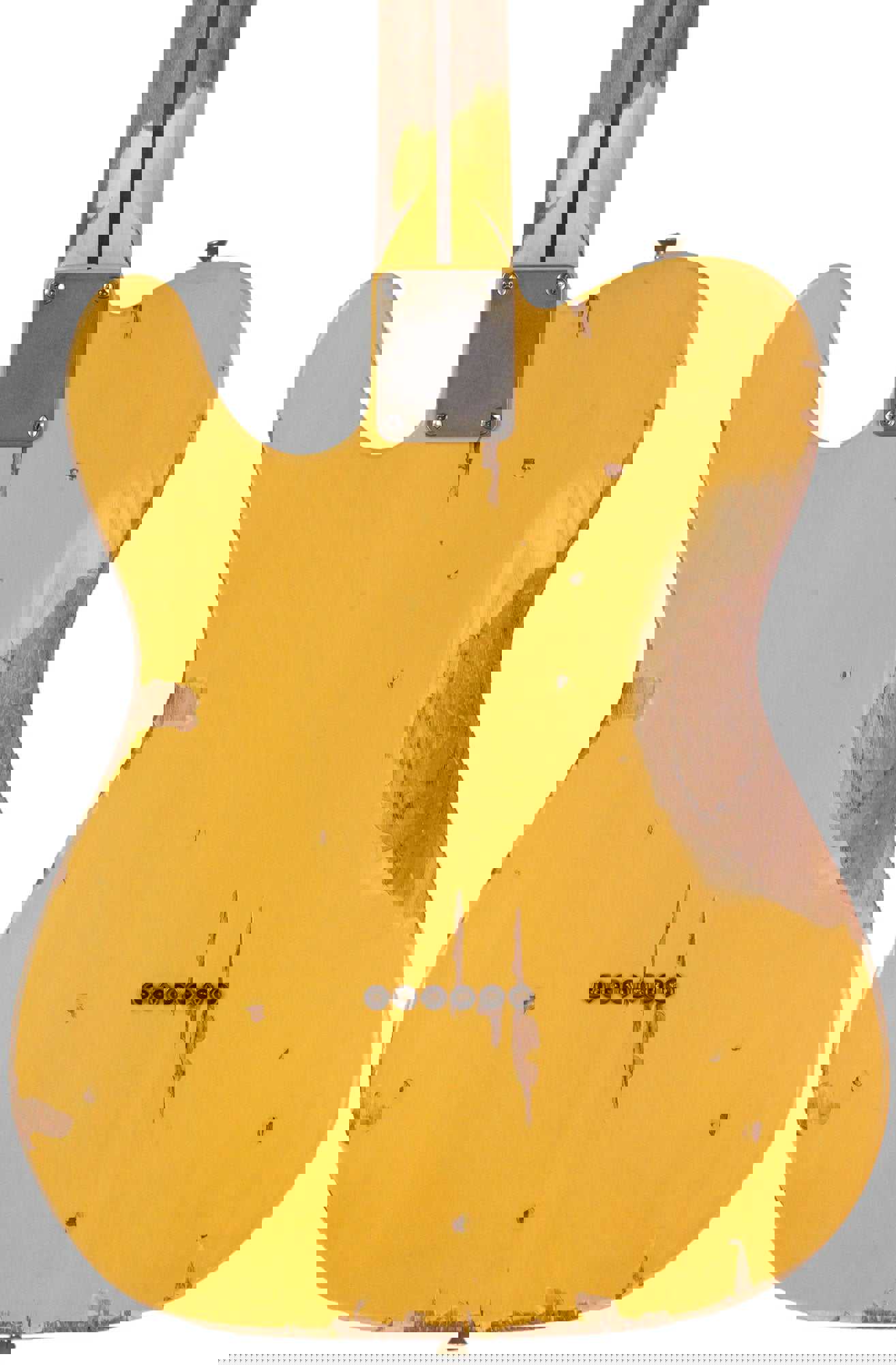 Nash T-52 Guitar, Butterscotch Blonde, Humbucker, Heavy Aging