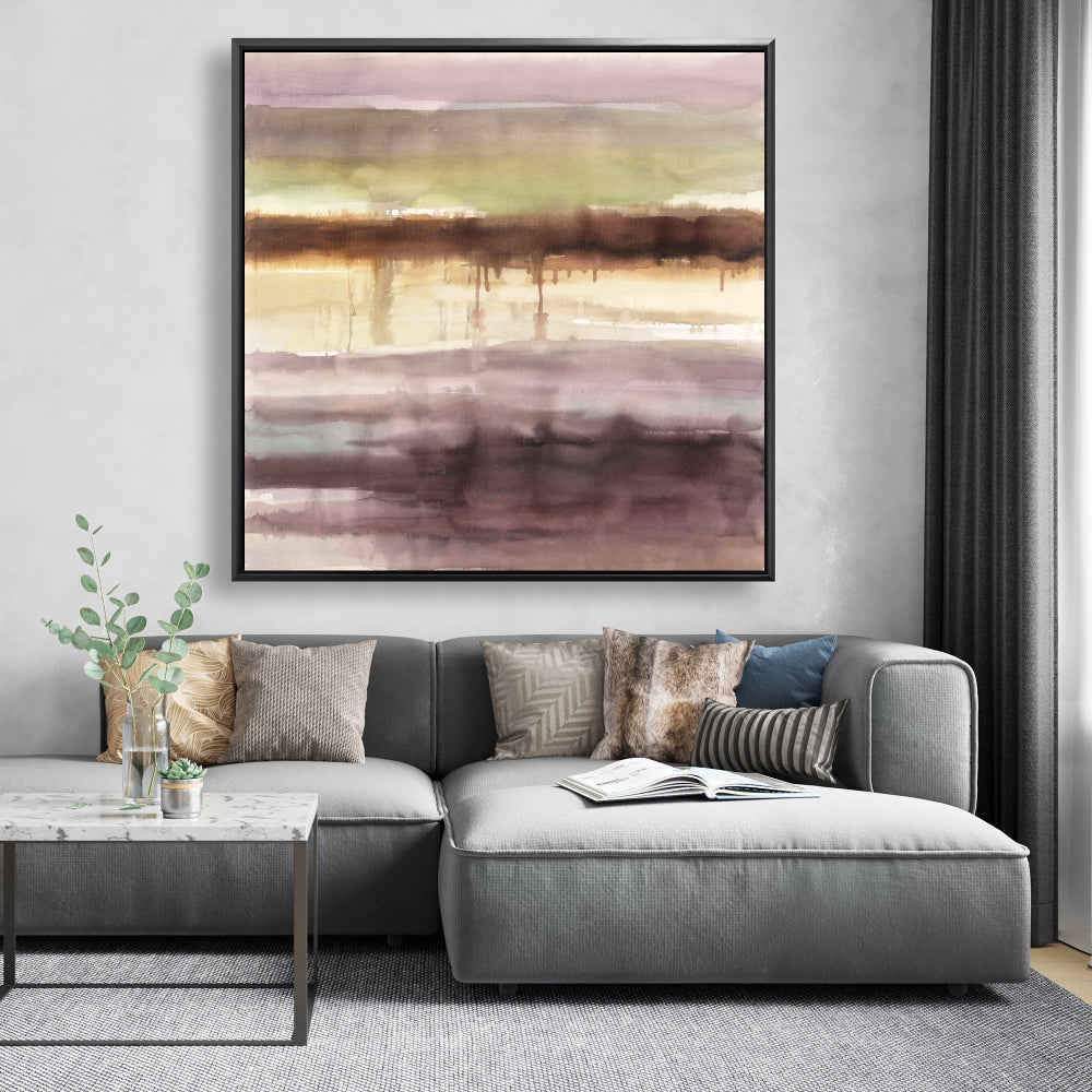 Stripes Fine Art Gallery Wrapped Canvas 16x48