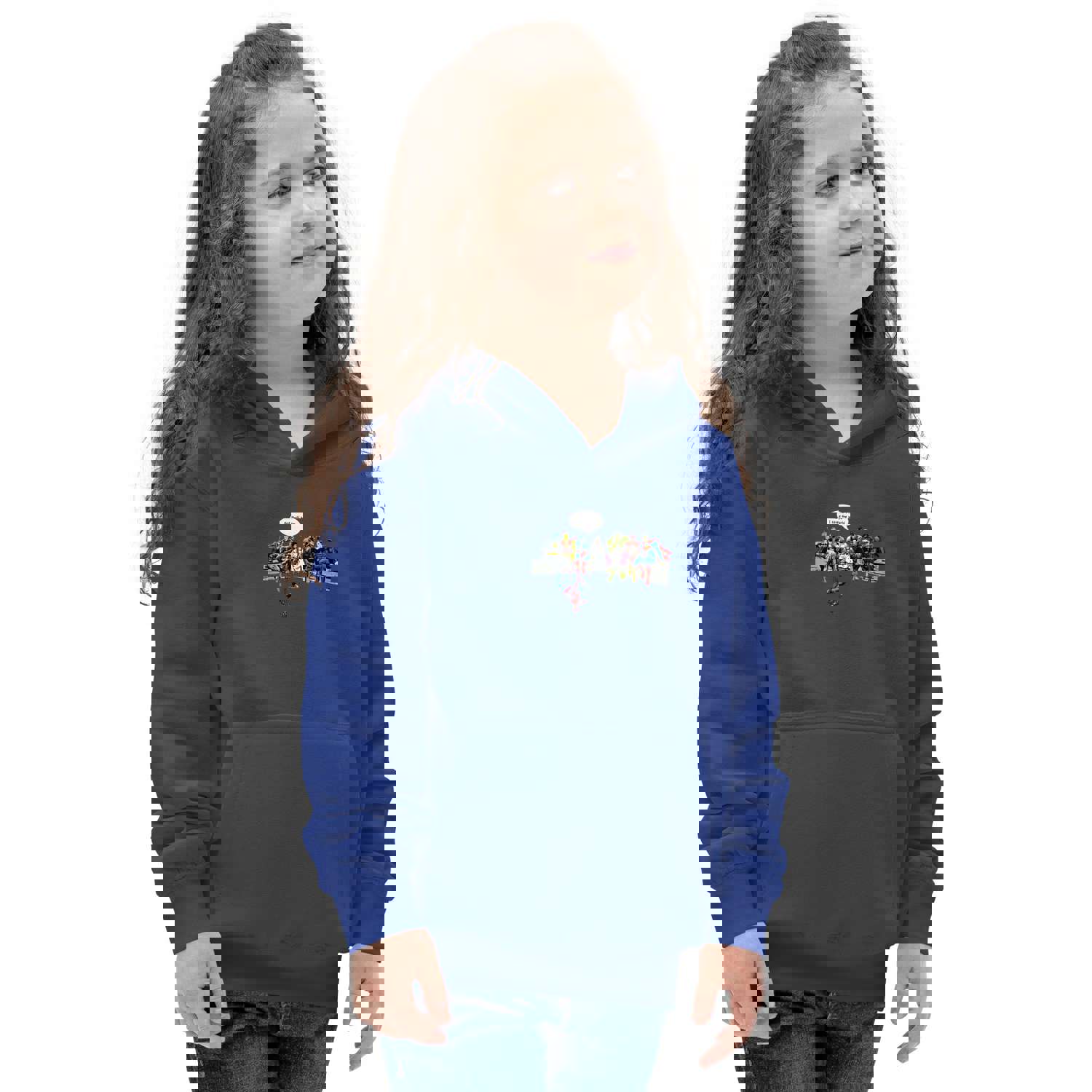 And Thats How I Saved The World Youth Hoodie - Superhero Style with a Spiritual Twist