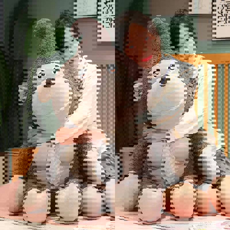 Muscle Orangutan Simulation Plush Toy - Cartoon Gorilla Plush Doll for Kids