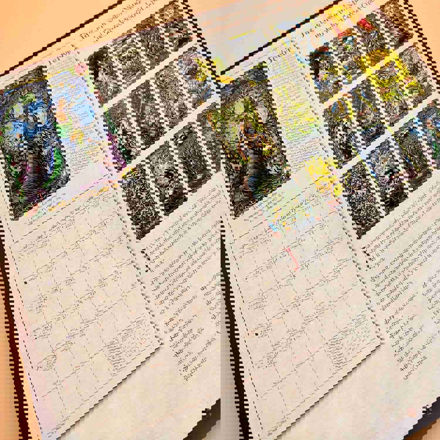 1pc 2024 Witches Calendar - Creative Wall Calendar for Home & Office Decor