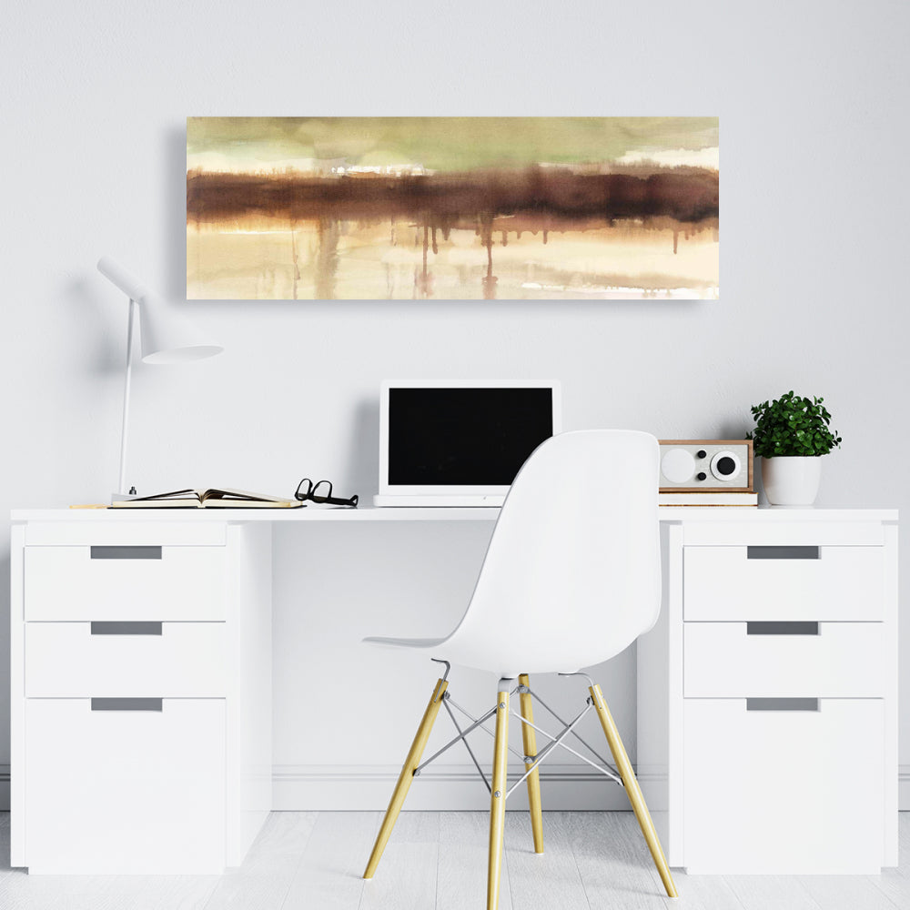 Stripes Fine Art Gallery Wrapped Canvas 16x48