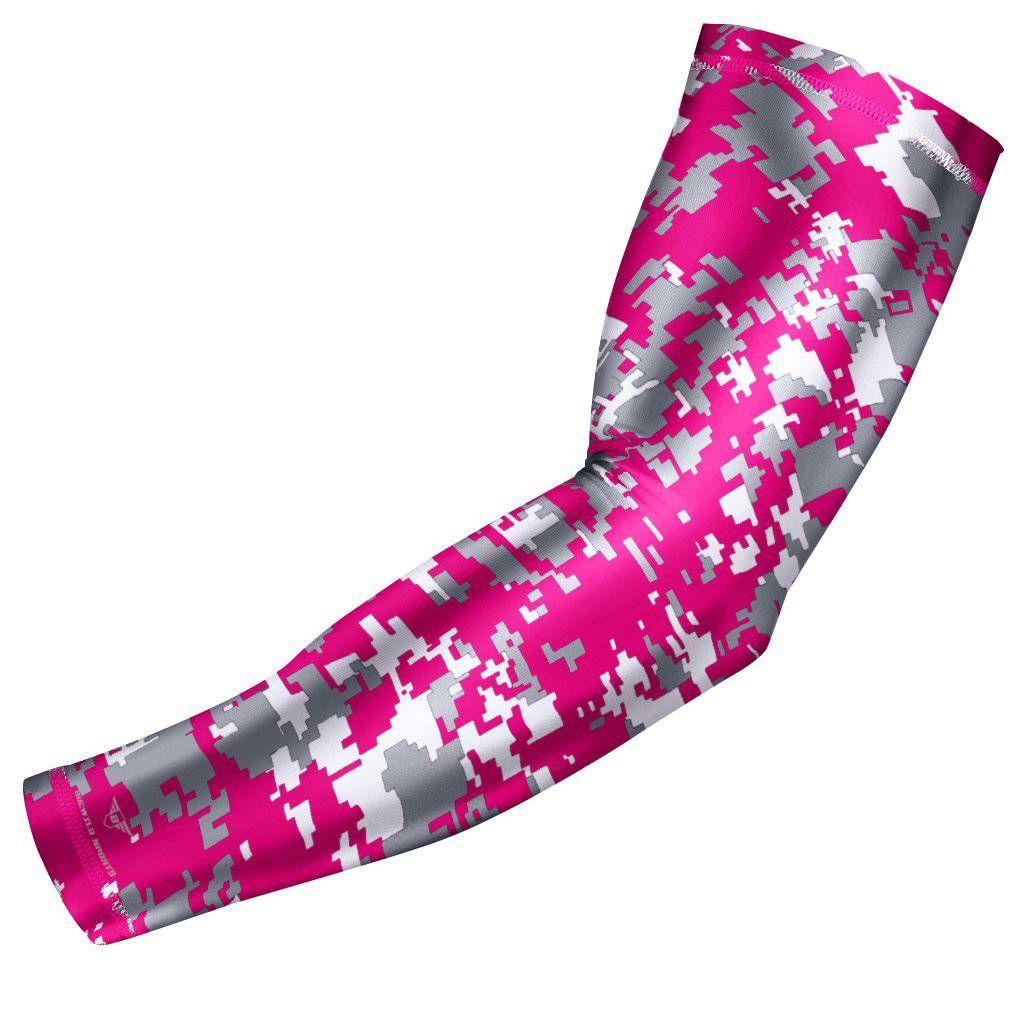 Bucwild Sports Compression Arm Sleeve - Youth & Adult Sizes for Baseball, Football, Basketball