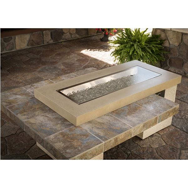 The Outdoor GreatRoom Company Uptown Brown 48 Inch Gas Fire Pit Table