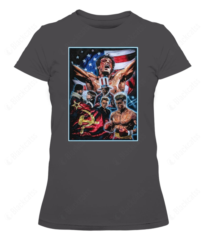 Rocky IV Champion Custom Graphic Apparel - Unisex Classic Fit Cotton T-Shirt