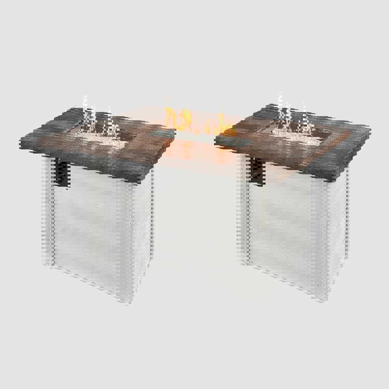 Outdoor Greatroom Co Alcott Rectangular Gas Fire Pit Table