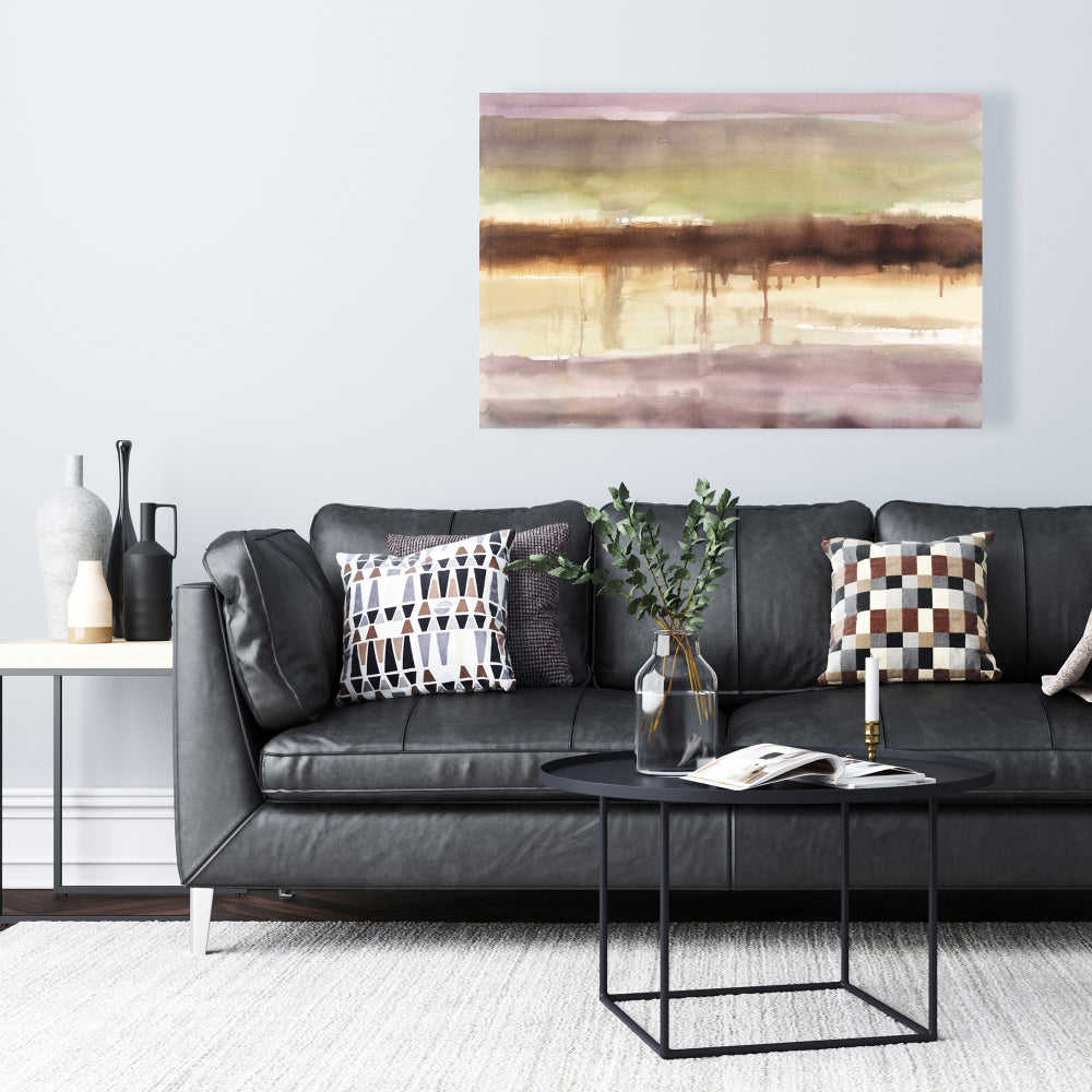 Stripes Fine Art Gallery Wrapped Canvas 16x48