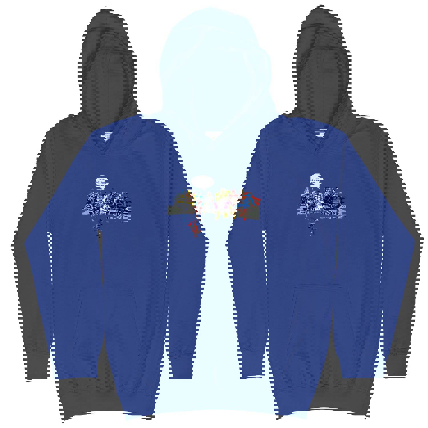 And Thats How I Saved The World Youth Hoodie - Superhero Style with a Spiritual Twist