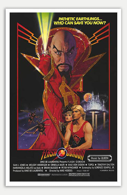 Flash Gordon - 11 x 17 Movie Poster (1980 Reprint)