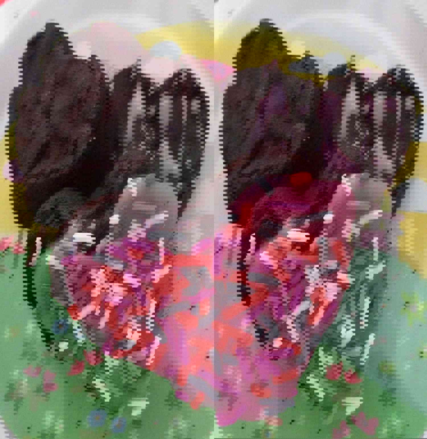 Heart Shaped Vegan Brownies - Gluten Free, Allergy Friendly, No Refined Sugar