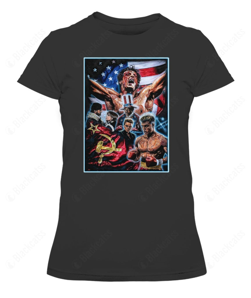 Rocky IV Champion Custom Graphic Apparel - Unisex Classic Fit Cotton T-Shirt