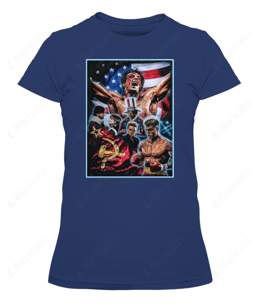 Rocky IV Champion Custom Graphic Apparel - Unisex Classic Fit Cotton T-Shirt