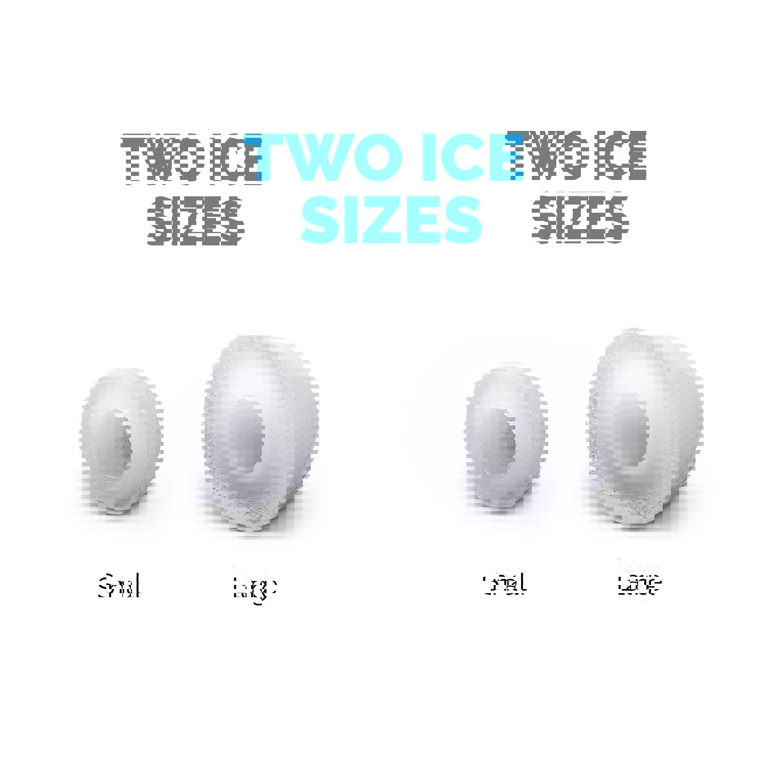 Newair Portable Ice Maker, 33 lbs. of Ice a Day with 2 Ice Sizes, BPA-Free Parts