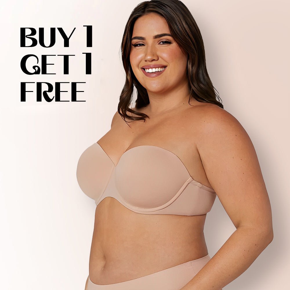 LauraCollection® Undercover Curves Multi-way Strapless Bra [BUY 1 GET 1 FREE] - NUDE