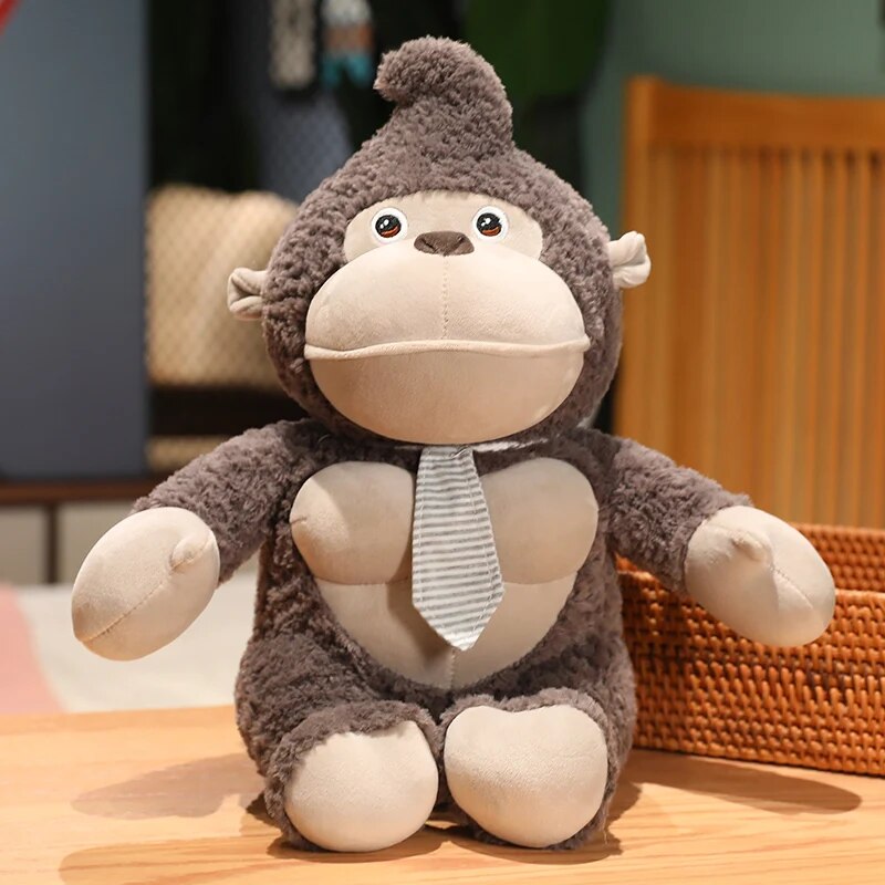 Muscle Orangutan Simulation Plush Toy - Cartoon Gorilla Plush Doll for Kids