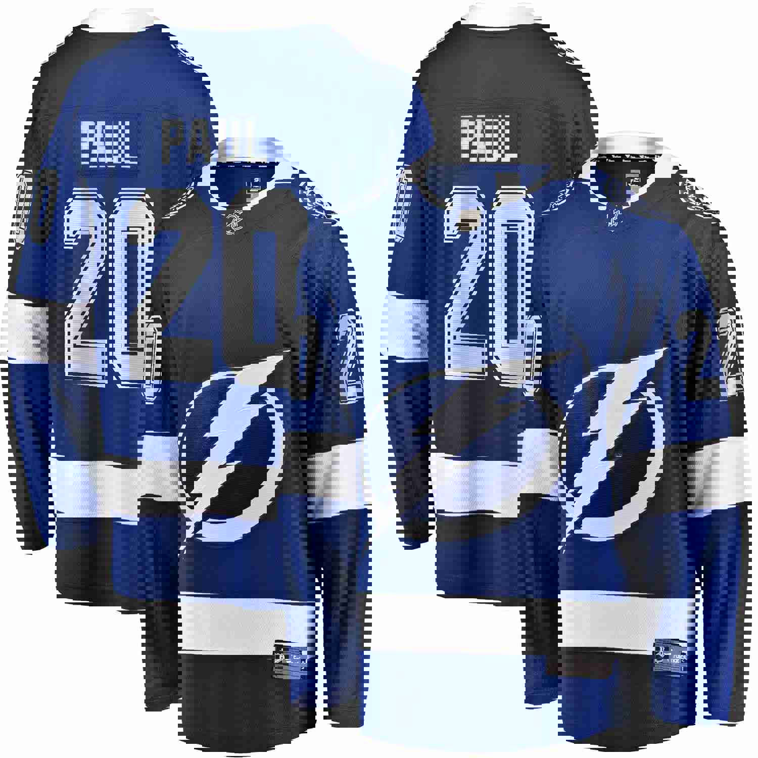 Nicholas Paul Tampa Bay Lightning Fanatics Branded Breakaway Jersey - Blue