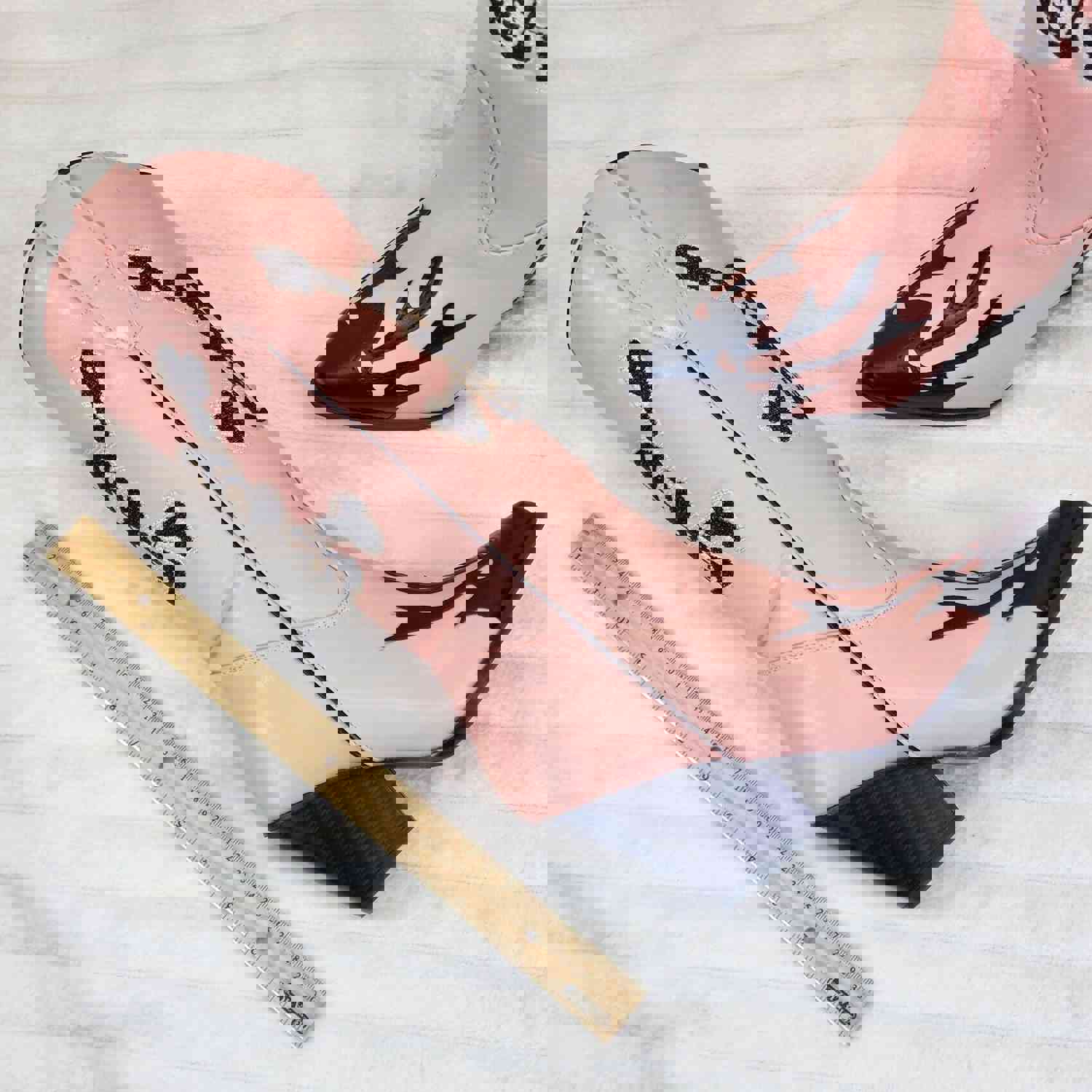 Ghost Rider Embroidered Skull & Bones Vegan Leather Cowboy Boots