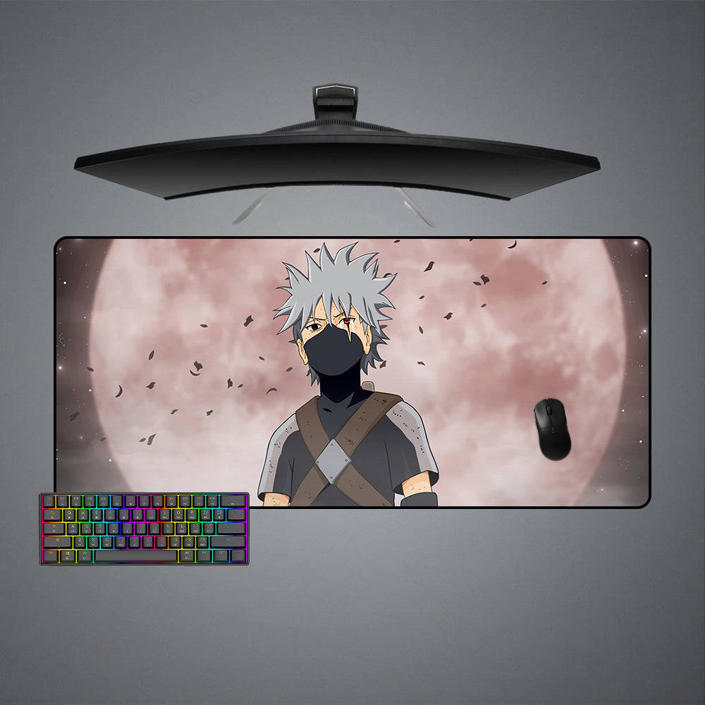 Kakashi Moon Design Gaming Mouse Pad - Large Size for Enhanced Gaming Experience