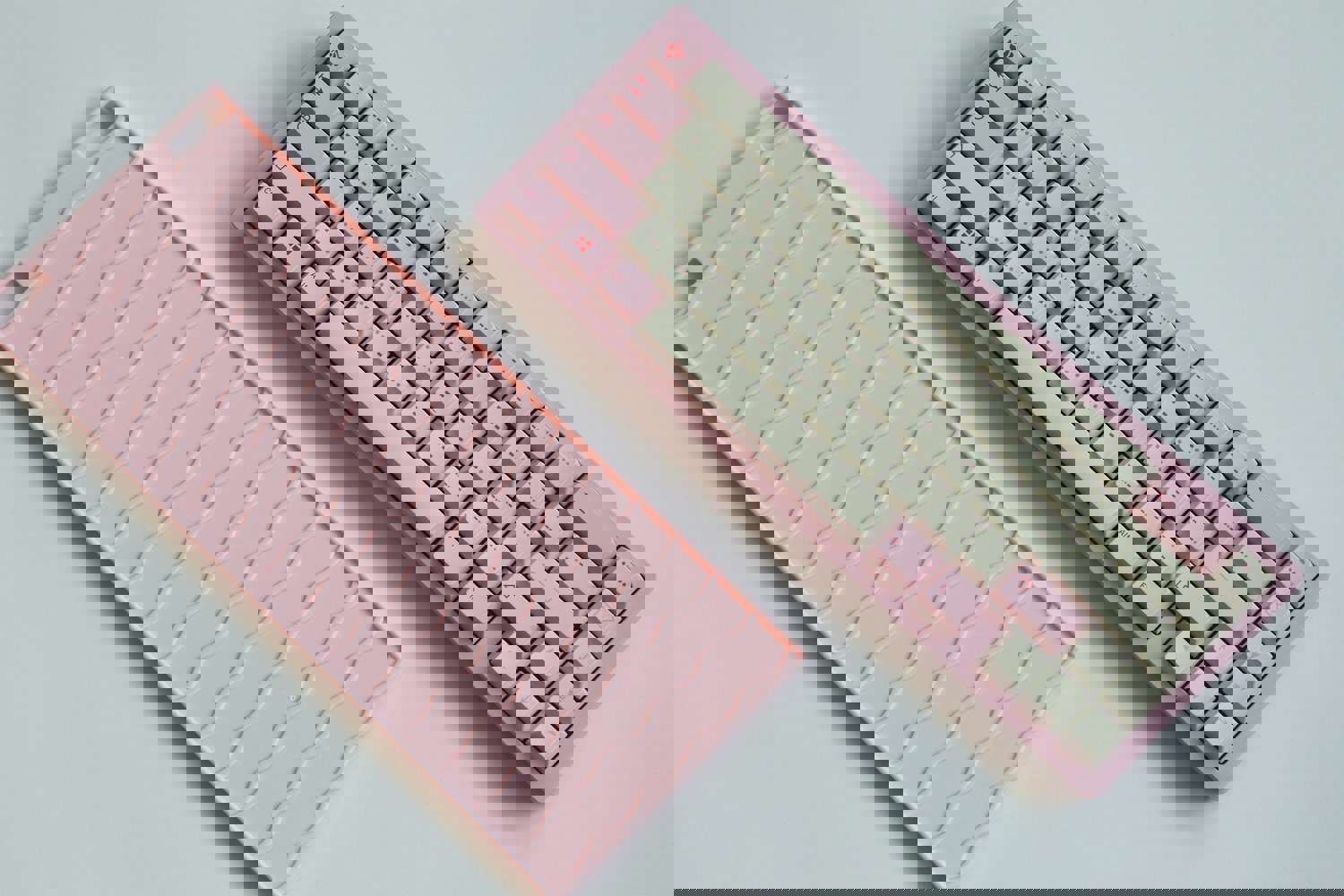 Jris65 PCB Gasket Mount Keyboard Kit - Pink