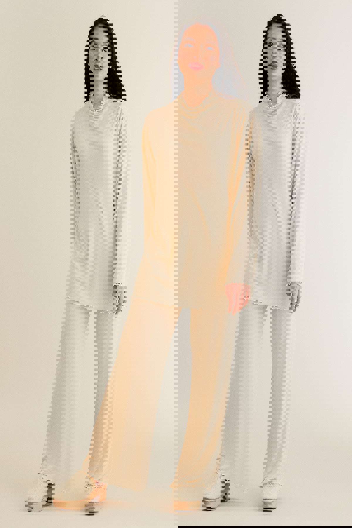 Named Clothing Olo Set - Digital PDF Pattern for Elegant Tee and Wide Leg Pants