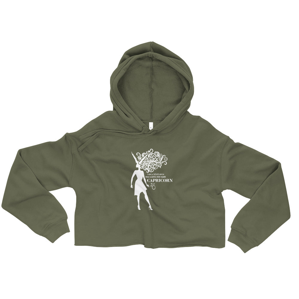 Crop Hoodie - Capricorn