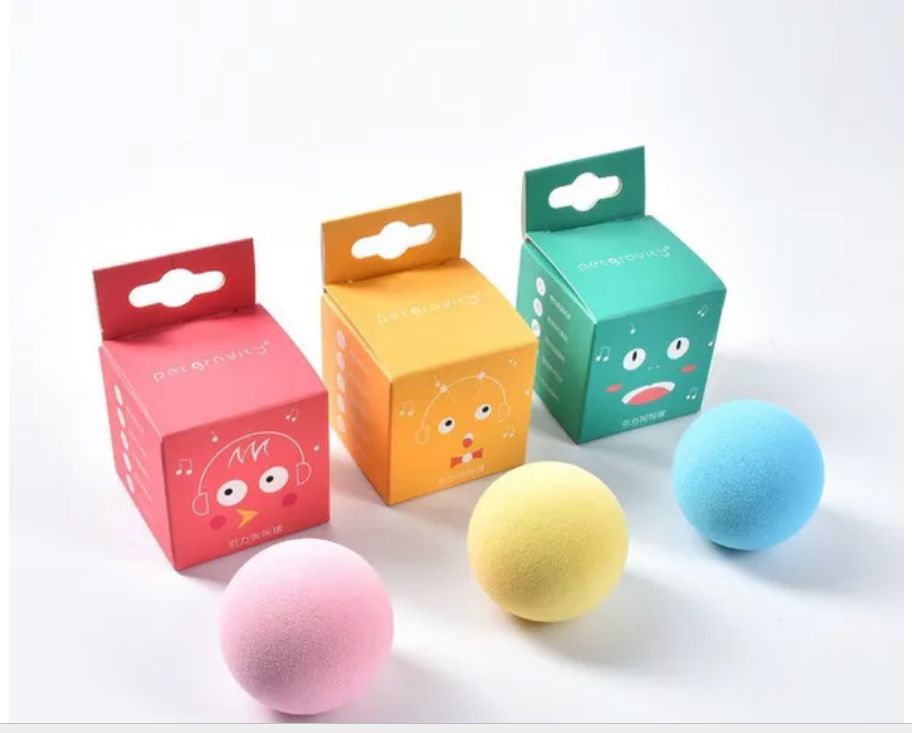 Smart Interactive Cat Toy with Sound Effects - Catnip Ball for Cats & Kittens